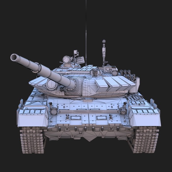 russian soviet battle tank 3d max - Russian Soviet Battle Tank T-90M Vladimir... by dimosbarbos